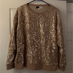 Sequin Pullover